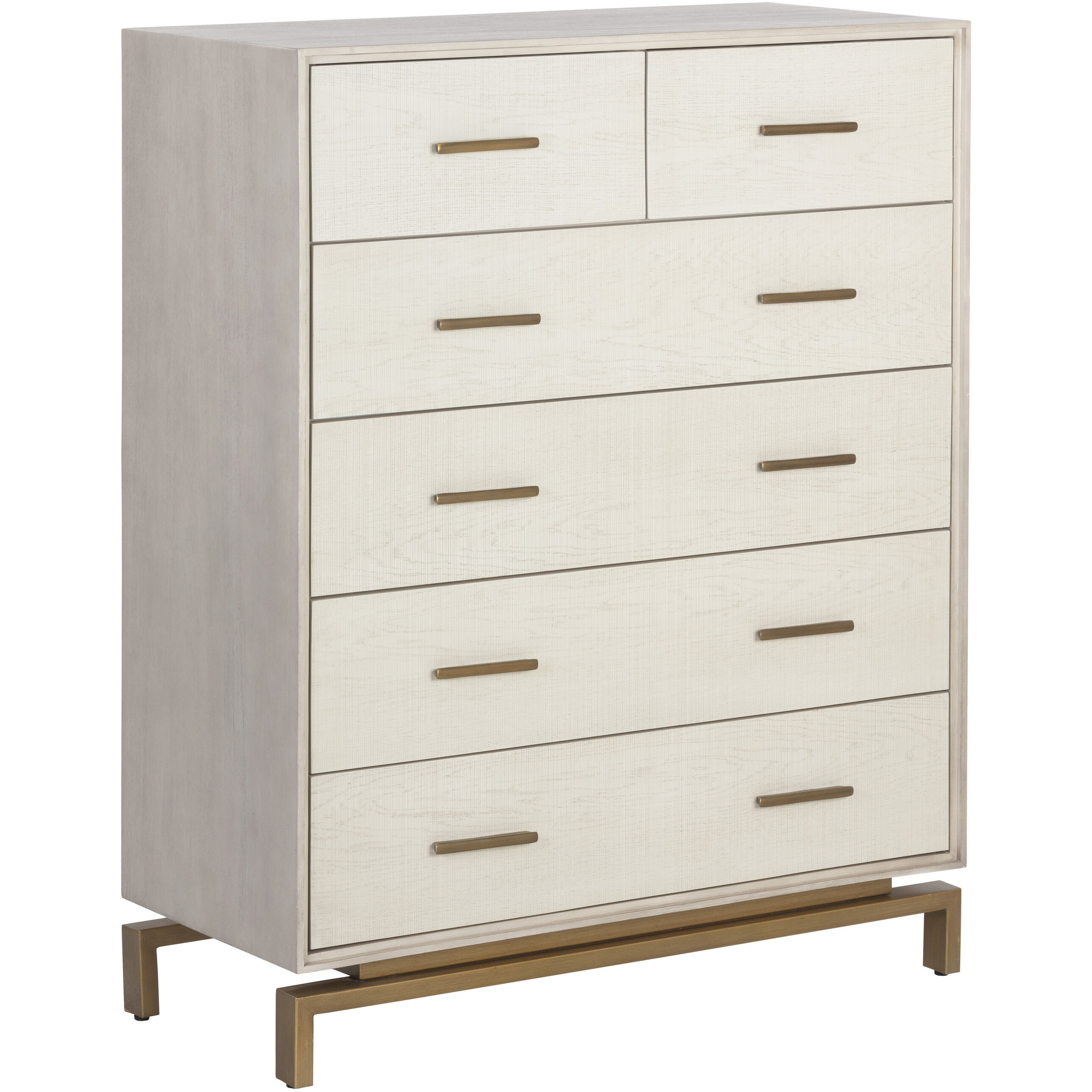 Valencia Taupe / Brass Chest